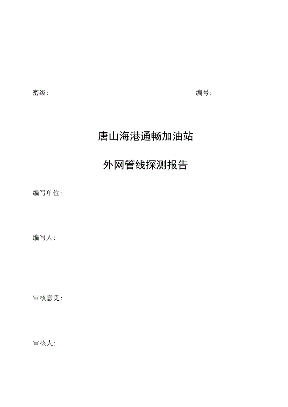 唐山海港通畅加油站外网管线探测报告.docx_第2页