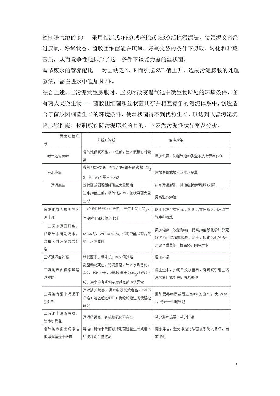 遇到活性污泥系统异常有什么解决方法.doc_第3页