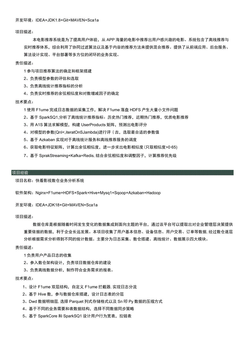 大数据开发工程师求职简历模板_001.docx_第2页