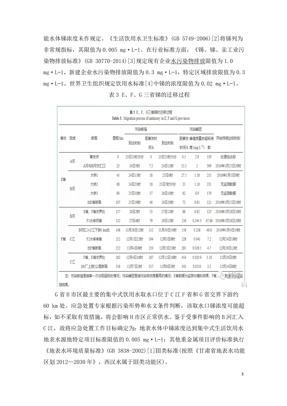 某尾矿库泄漏次生突发水环境锑污染事件应急处置.doc_第3页