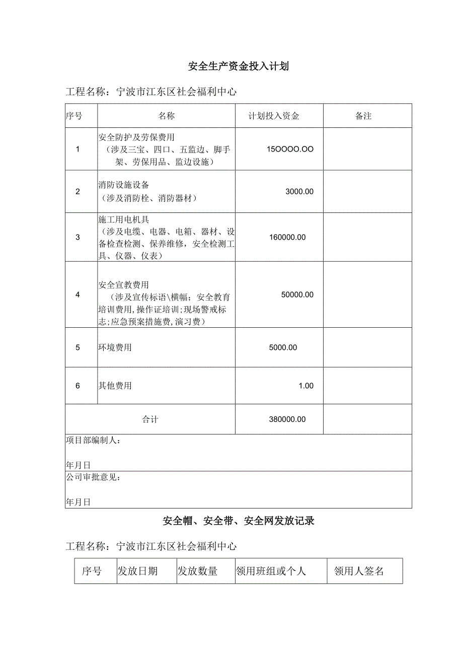 安全带安全网管理台帐表格中行.docx_第2页