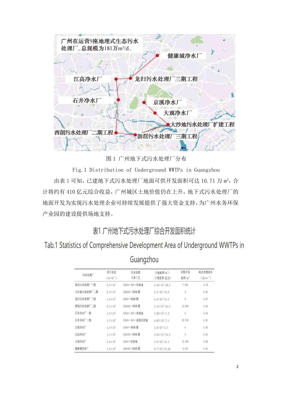 广州地下式污水处理厂数字化建设与运营实践探讨.doc_第2页