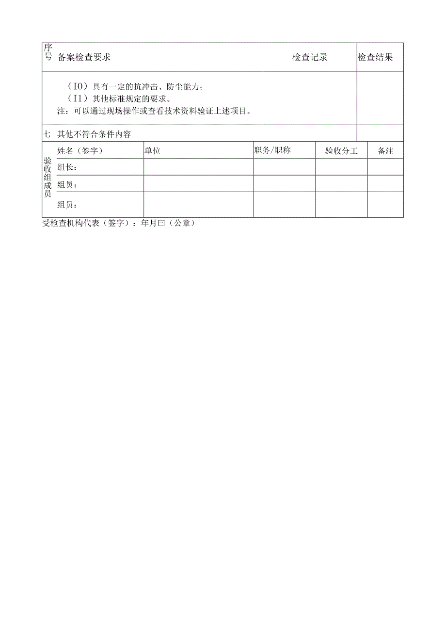 安检机构联网备案现场检查记录表.docx_第3页