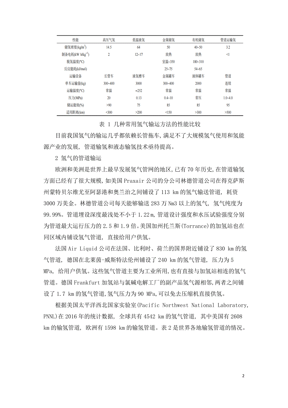 氢气输运的经济性分析.doc_第2页