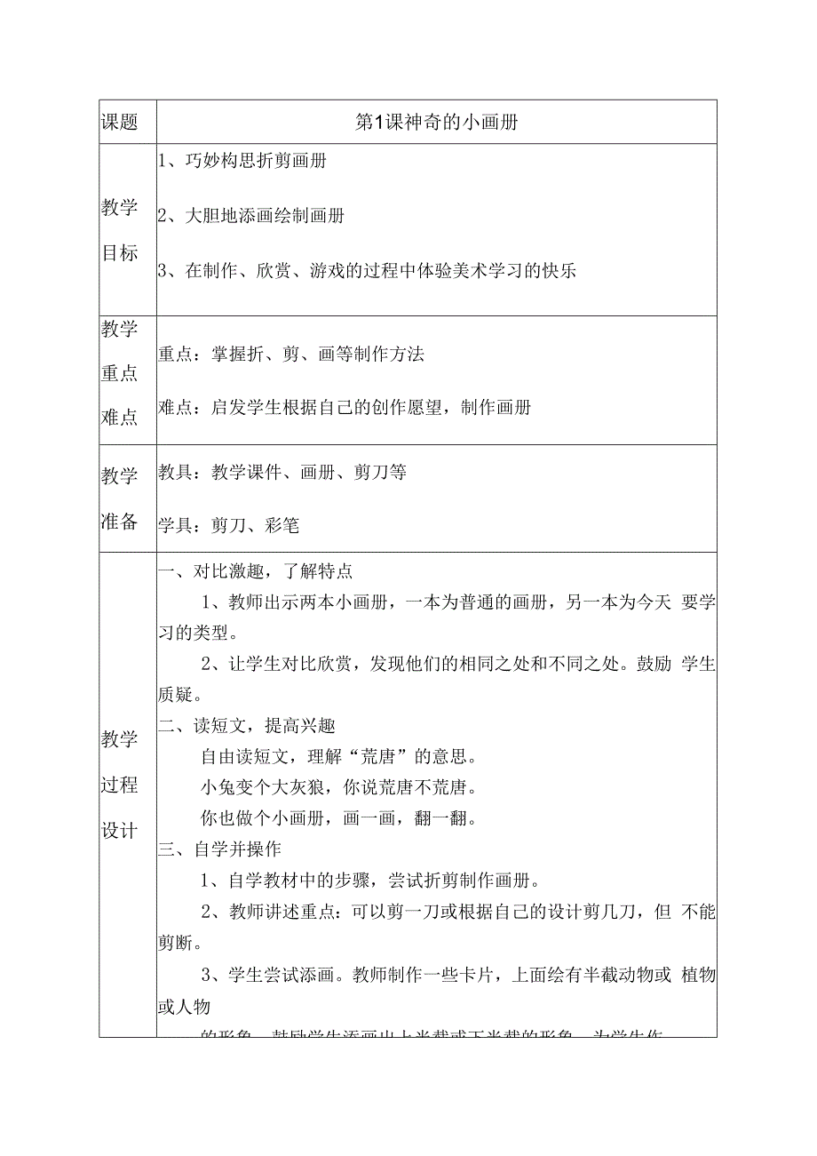 小学美术教案二年级上册.docx_第2页