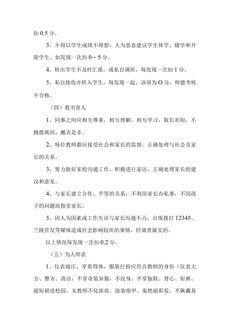 小学教师综合量化考核方案.docx_第3页