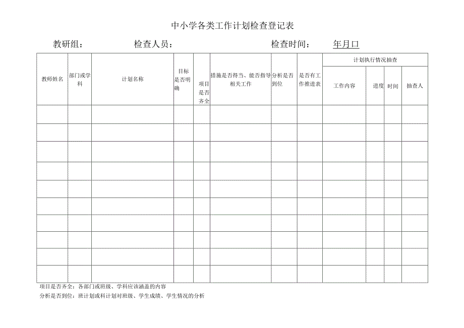 工作计划检查登记表.docx_第2页