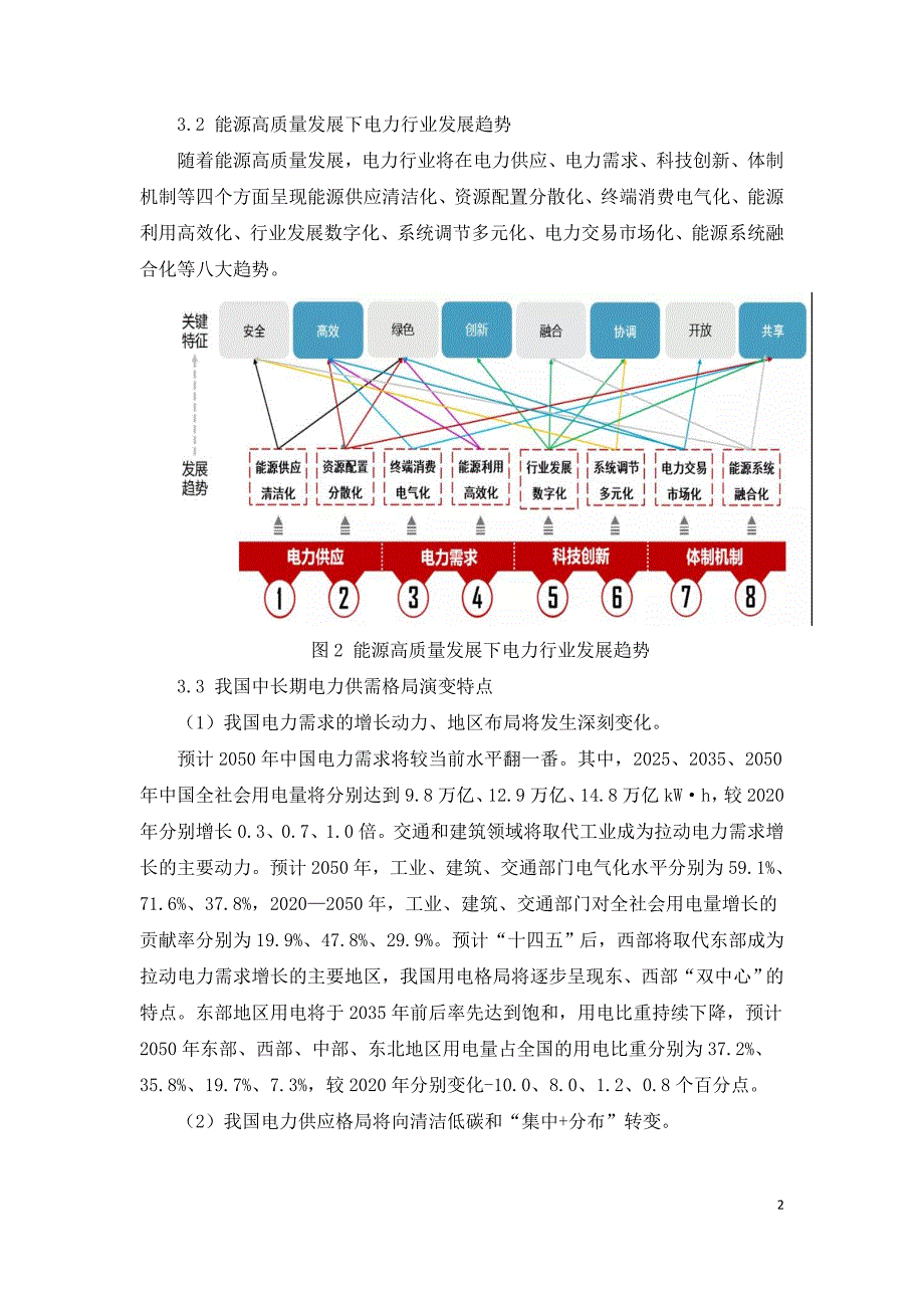 能源高质量发展下中国电力供需格局演变趋势.doc_第2页