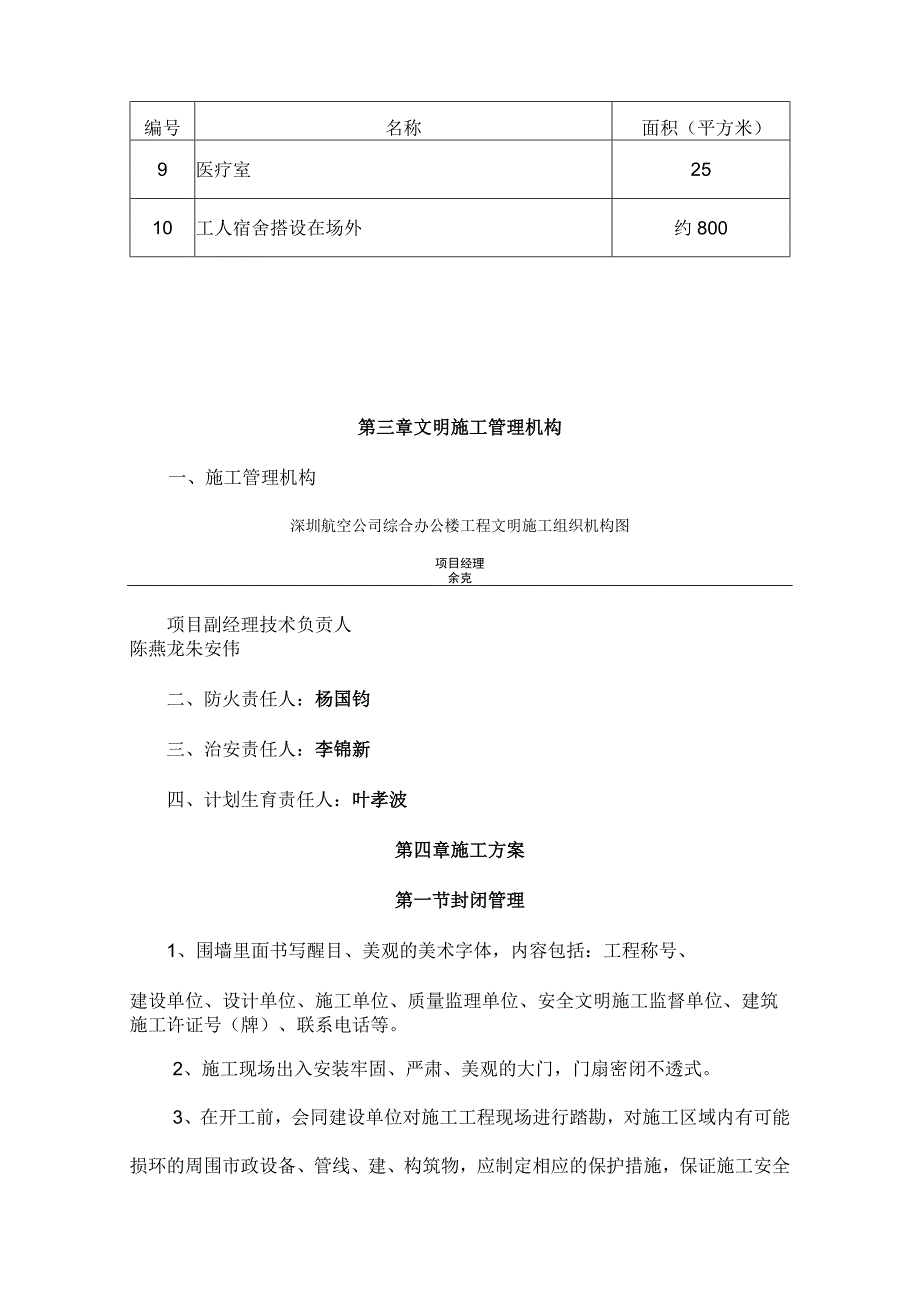 工程施工航空公司综合办公楼工程文明施工方案.docx_第2页