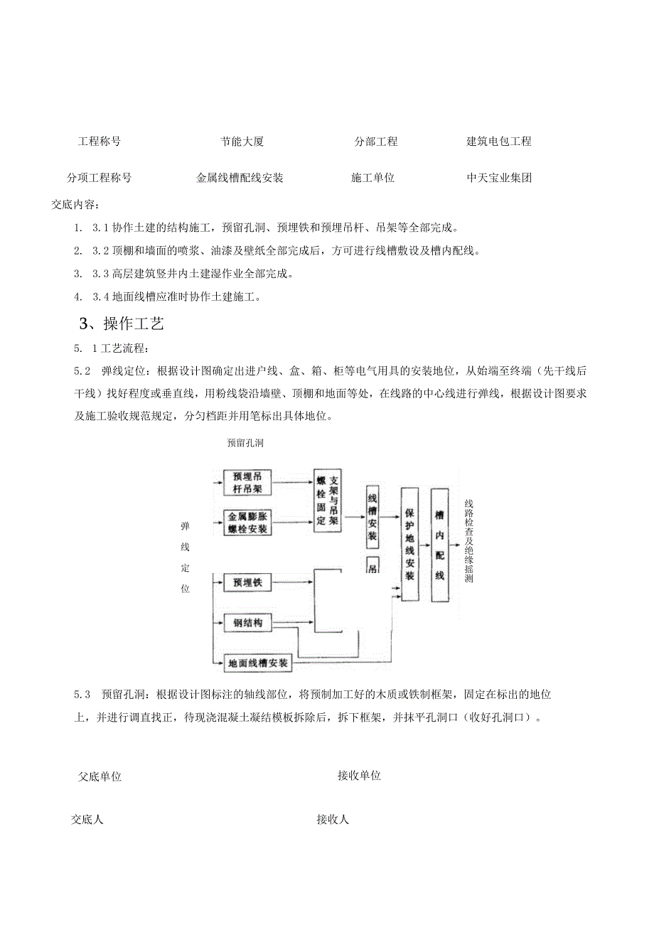 工程施工金属线槽配线安装交底记录.docx_第2页