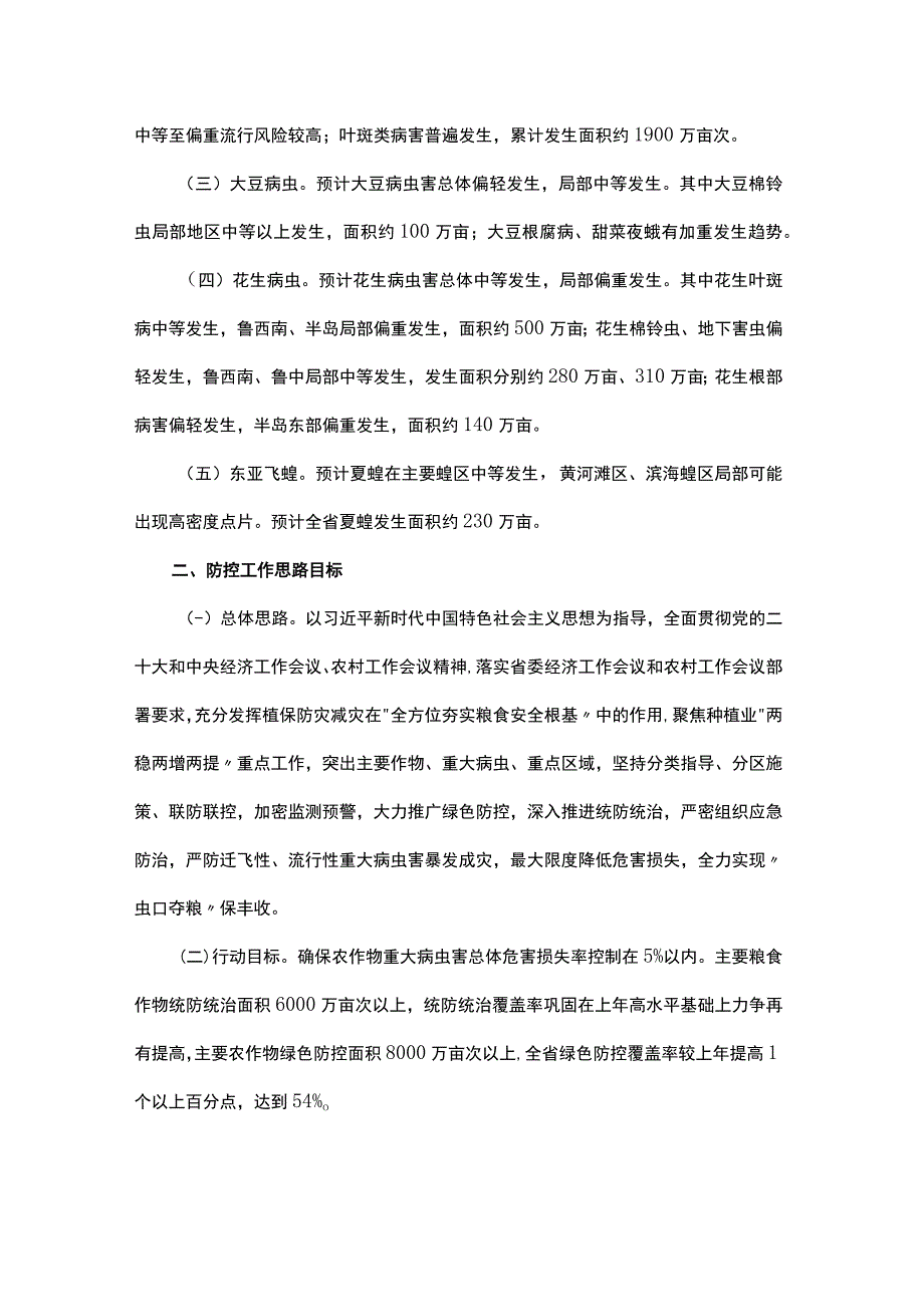 山东省2023年虫口夺粮保丰收行动方案.docx_第2页