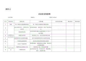 工贸行业安全生产检查表.docx