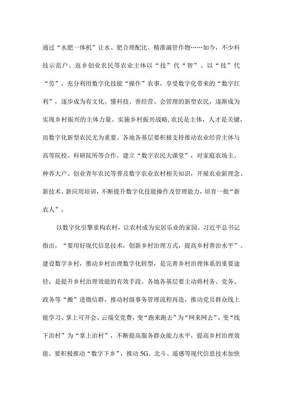 建设数字化美丽乡村心得体会发言.docx_第2页