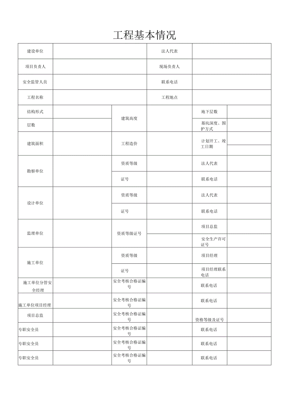 建筑工程安全施工措施备案表(7页）.docx_第3页