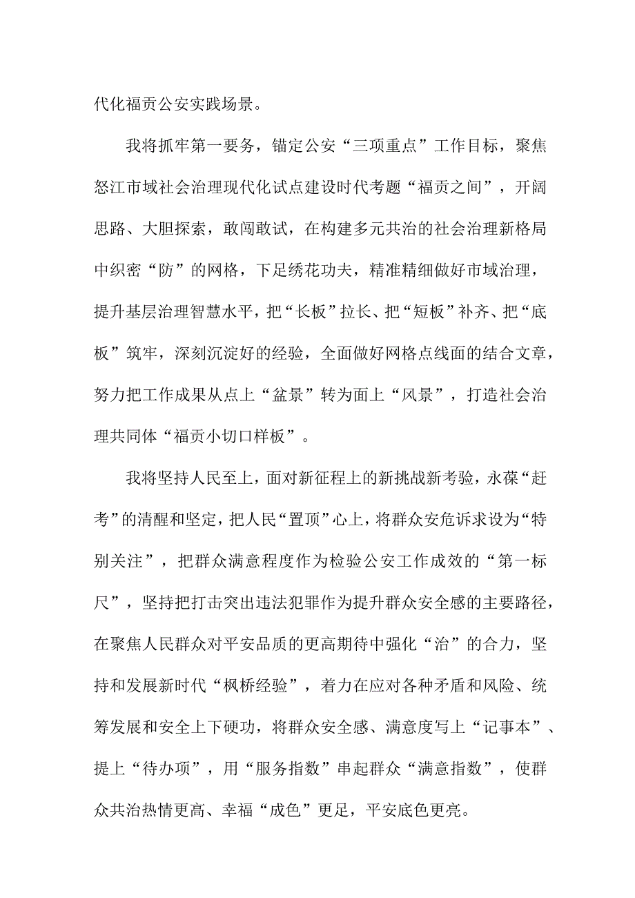 户籍民警党员干部学习贯彻党的二十大精神心得体会 合计11份.docx_第3页