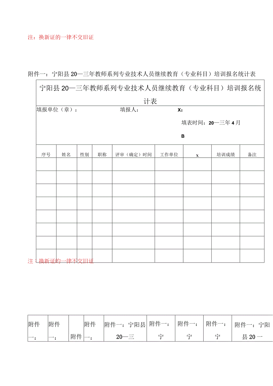 教师专业科目培训通知.docx_第3页