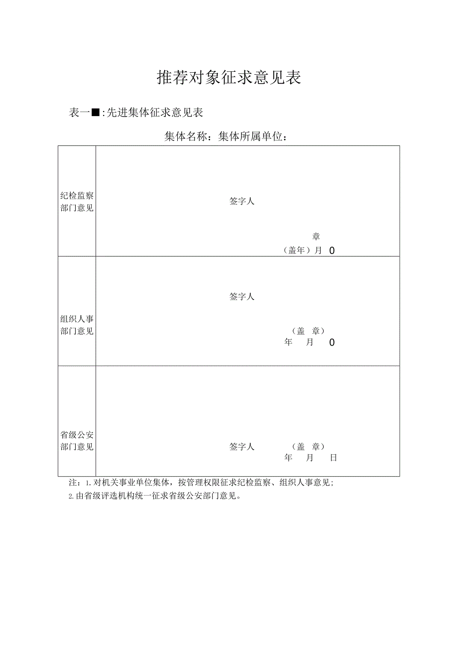 推荐对象征求意见表.docx_第1页