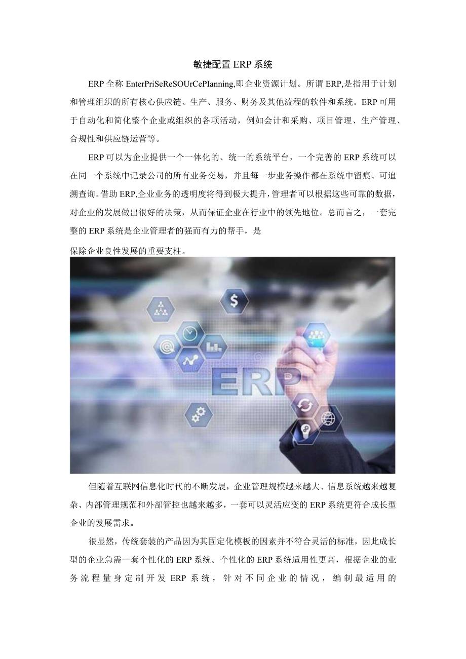 敏捷配置ERP系统.docx_第1页