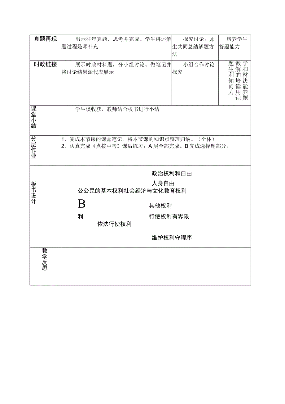 教案《公民权利》 教学设计与案例分析.docx_第2页