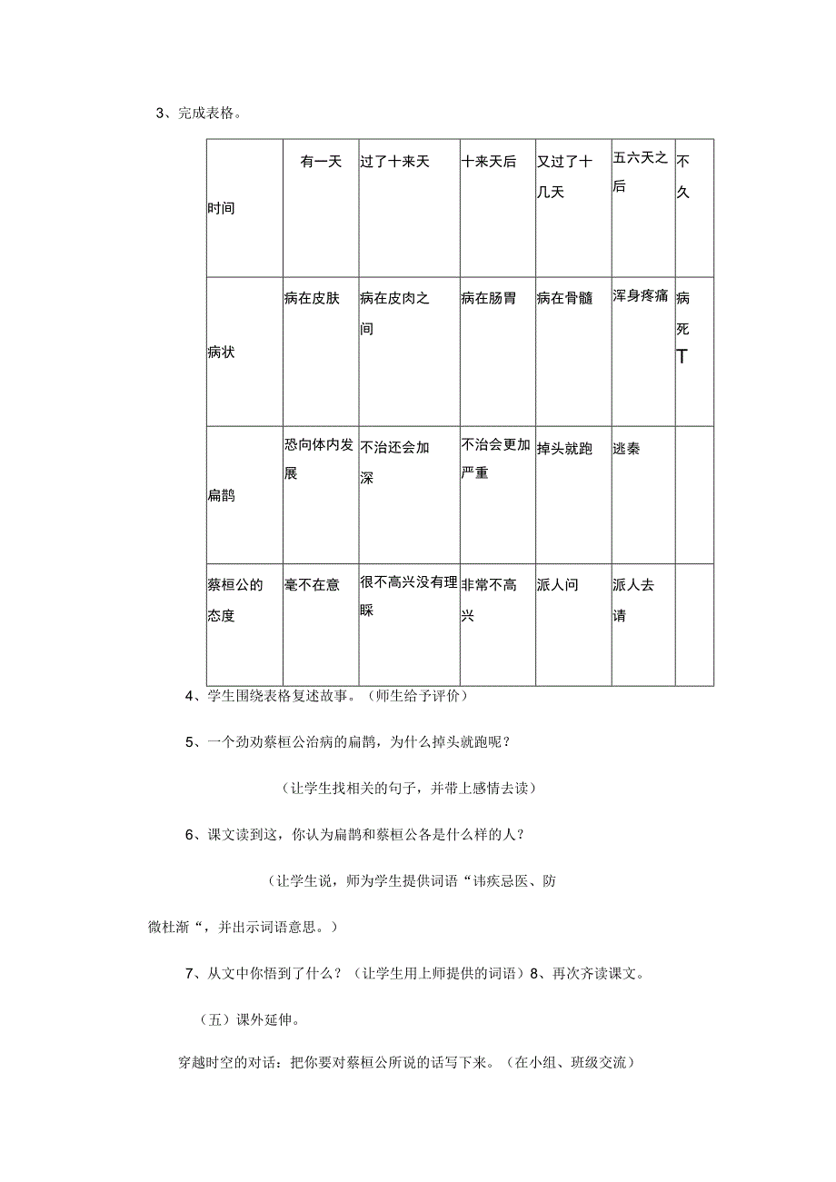 故事二则扁鹊治病说课稿.docx_第3页