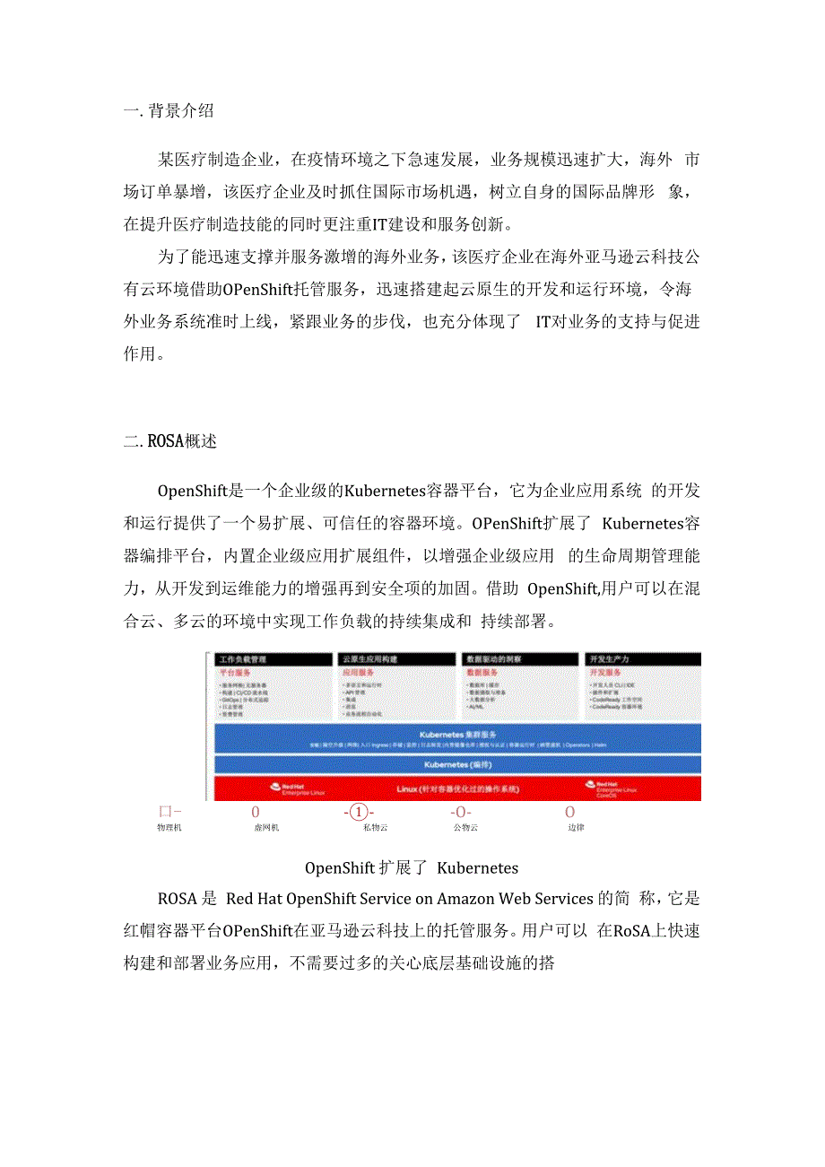 方案实践分享_医疗制造企业基于ROSA架构支撑海外业务发展.docx_第2页