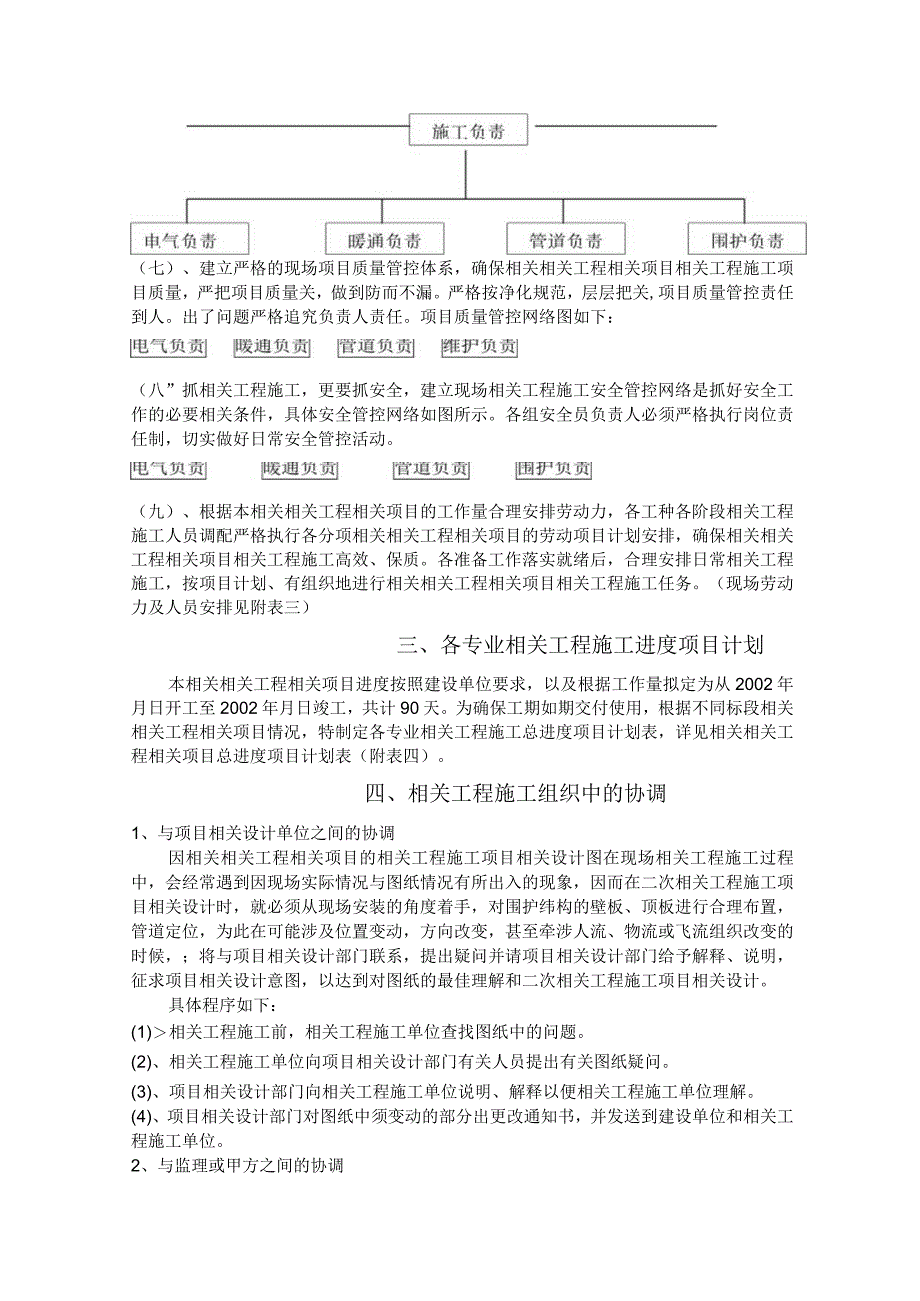 施工组织方案范本洁净空调工程施工组织设计.docx_第3页