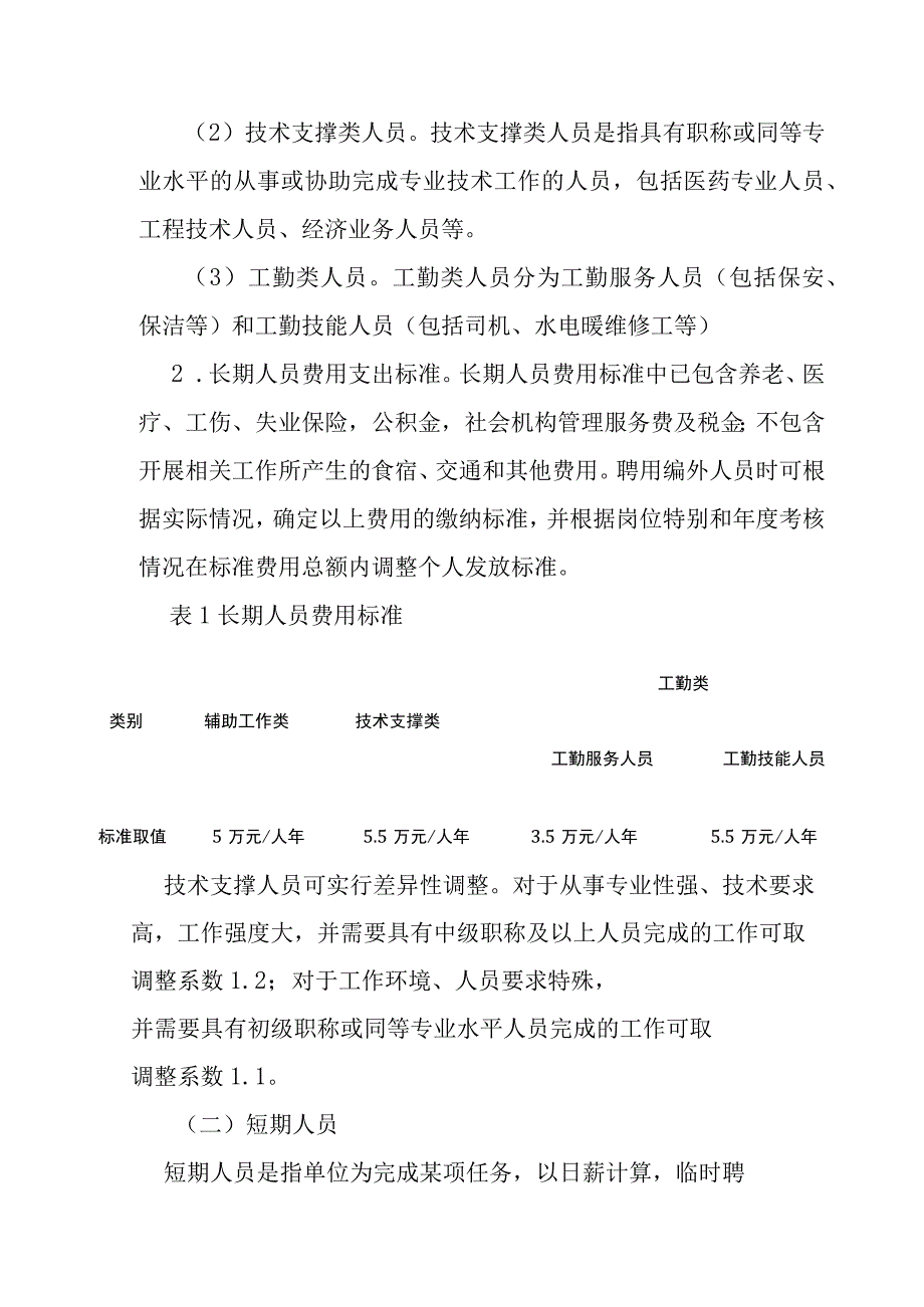 机关事业单位编外聘用人员劳务费支出标准.docx_第3页