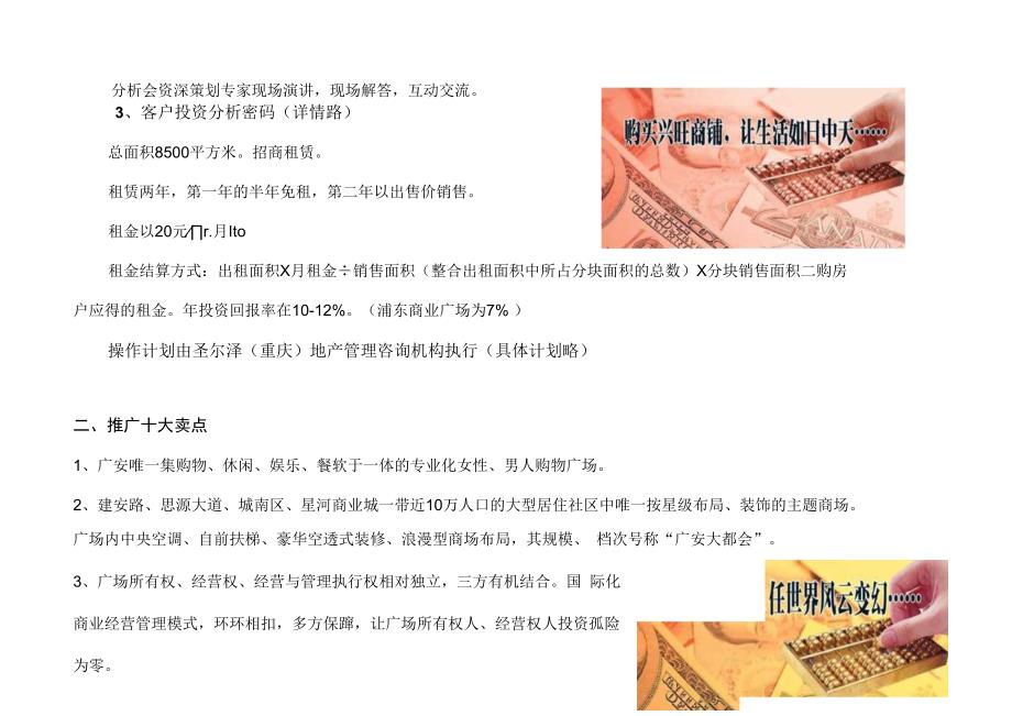 某房地产公司星河商业城项目营销企划方案.docx_第2页