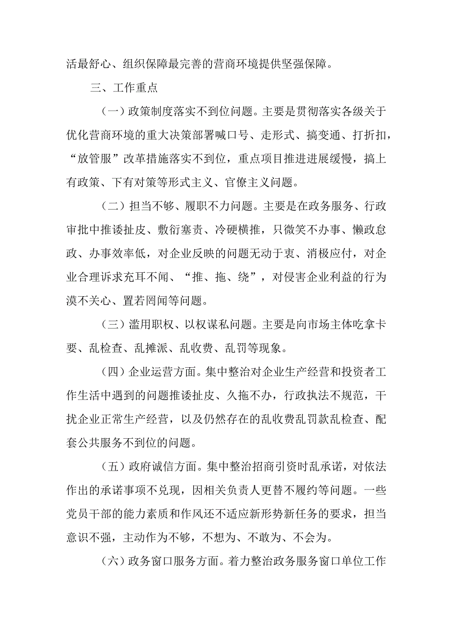 某市纪委开展优化营商环境监督治理工作方案.docx_第2页