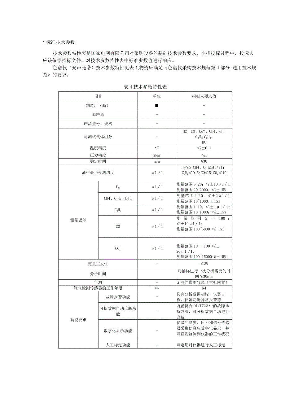 标准 色谱仪（光声光谱）采购技术范本（专用部分）.docx_第3页