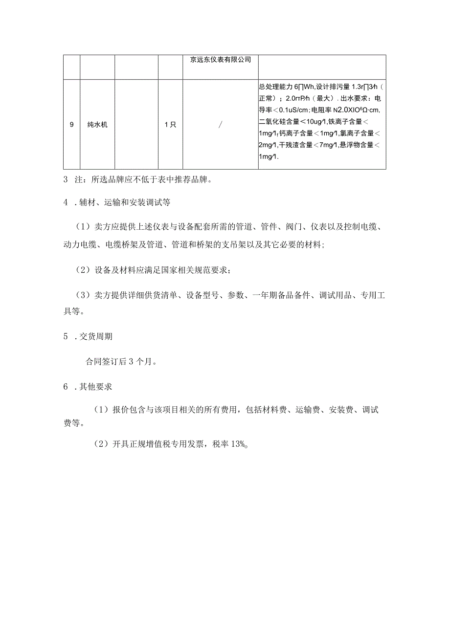 水电解制氢系统增补件采购技术规范书项目概况与采购范围.docx_第3页