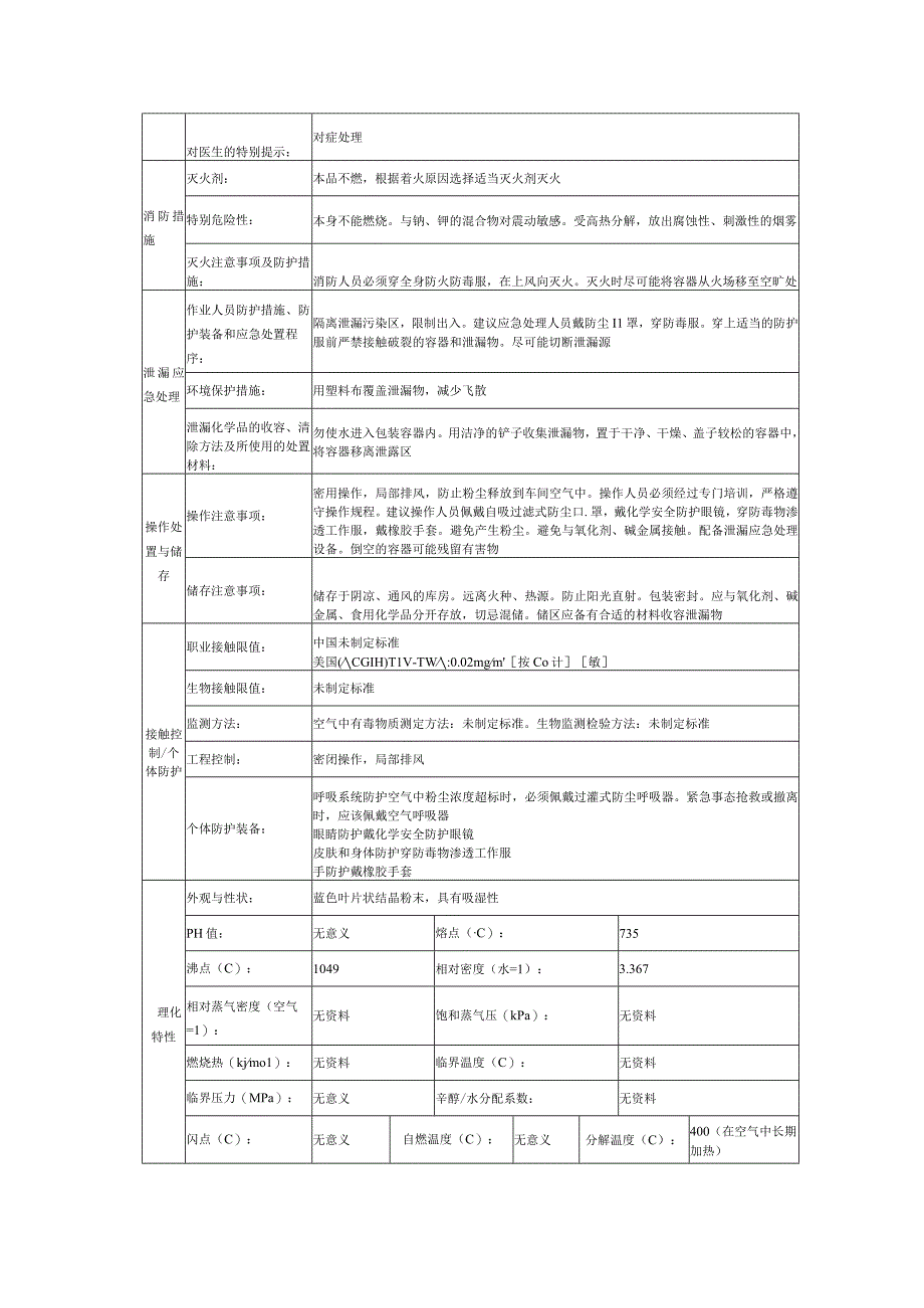 氯化钴的安全技术说明书.docx_第2页