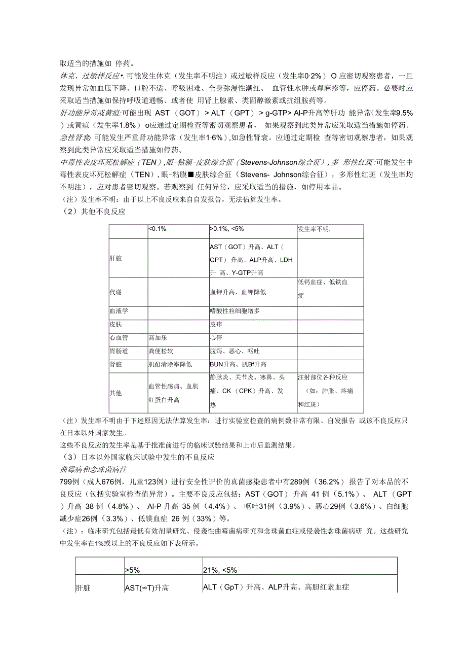 注射用米卡芬净钠米开民中文说明书.docx_第3页