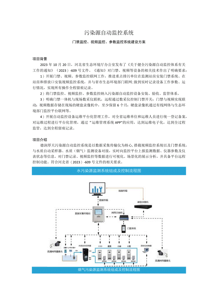 河北动态管控污染源自动监控系统.docx_第1页