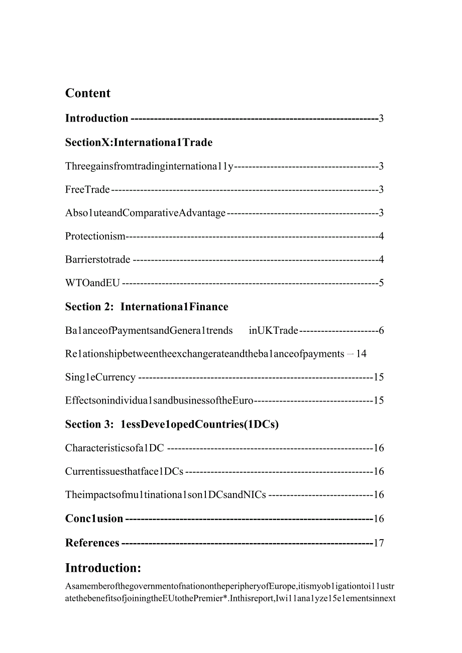 HND_Economics_2_The_World_Economy世界经济学报告.docx_第2页