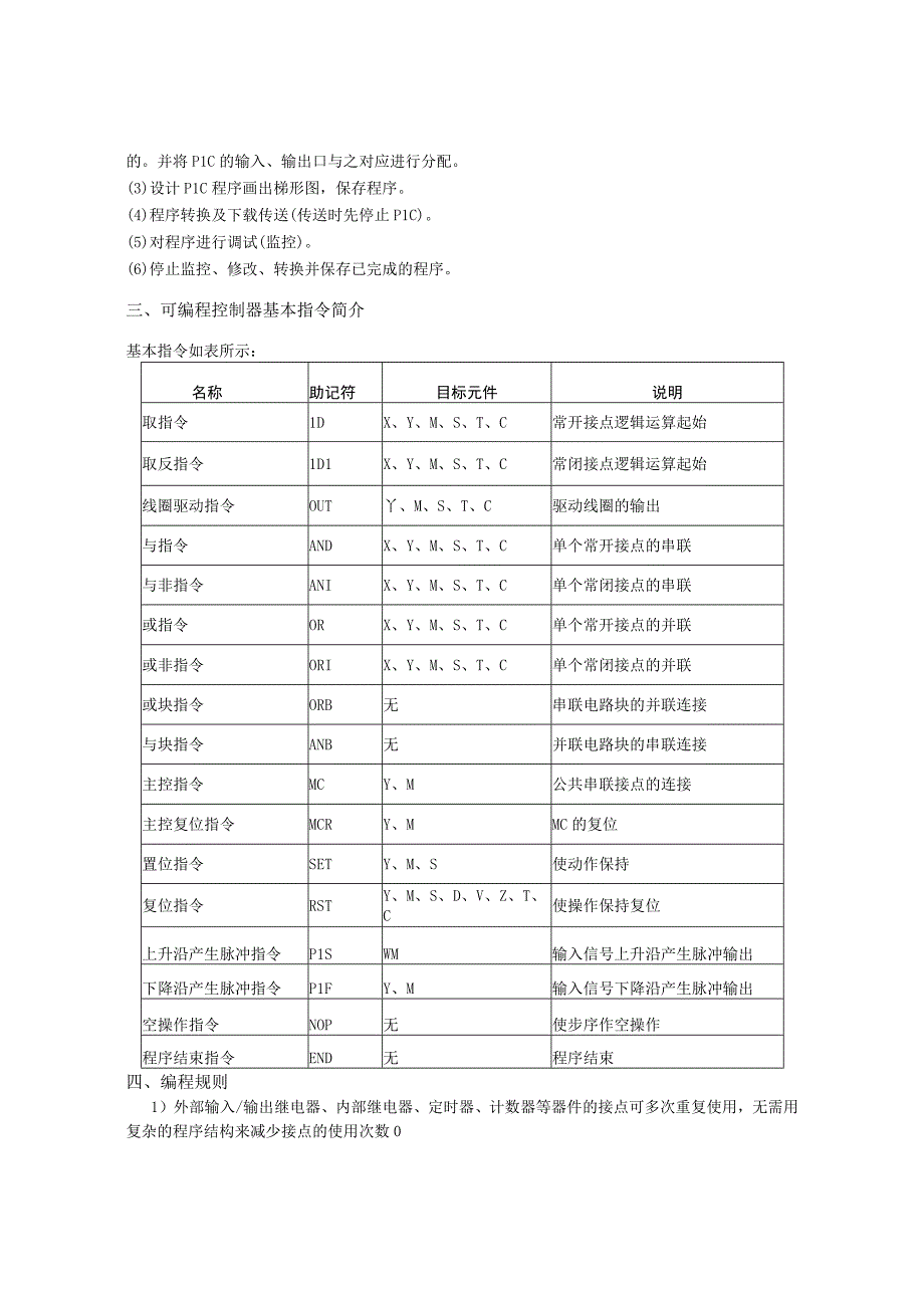 Fx系列可编程序控制器实验指导书.docx_第3页