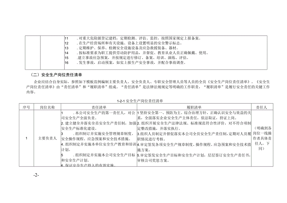 烟花爆竹企业安全生产管理责任清单.docx_第2页