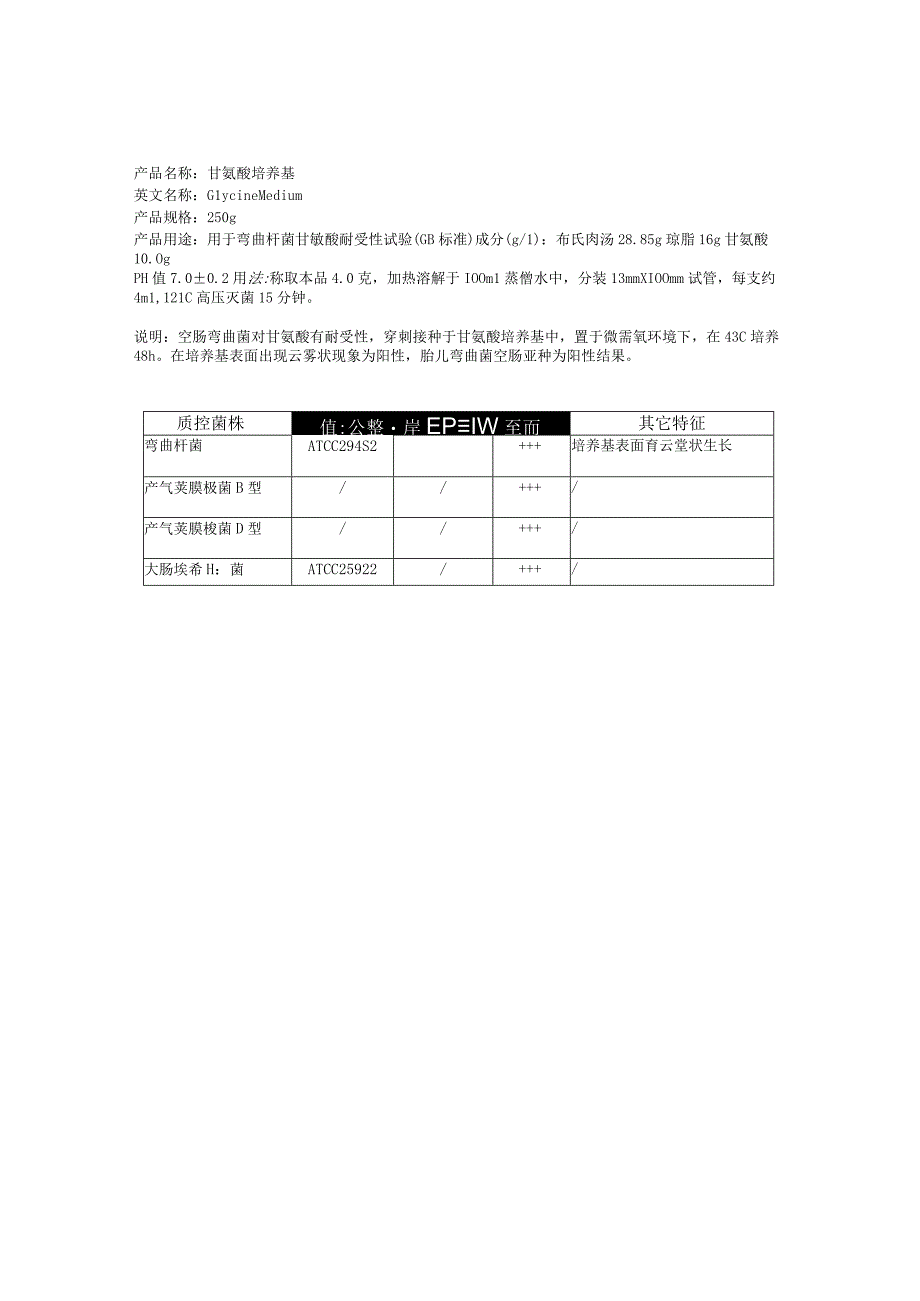 甘氨酸培养基操作方法.docx_第1页