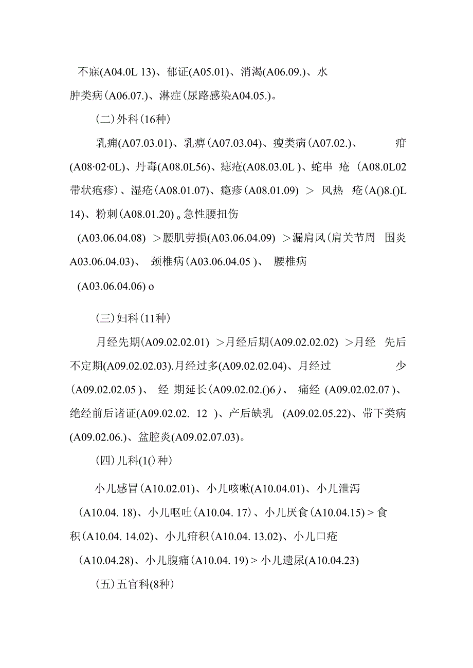 社区卫生服务中心医疗服务推荐病2023版1410.docx_第3页