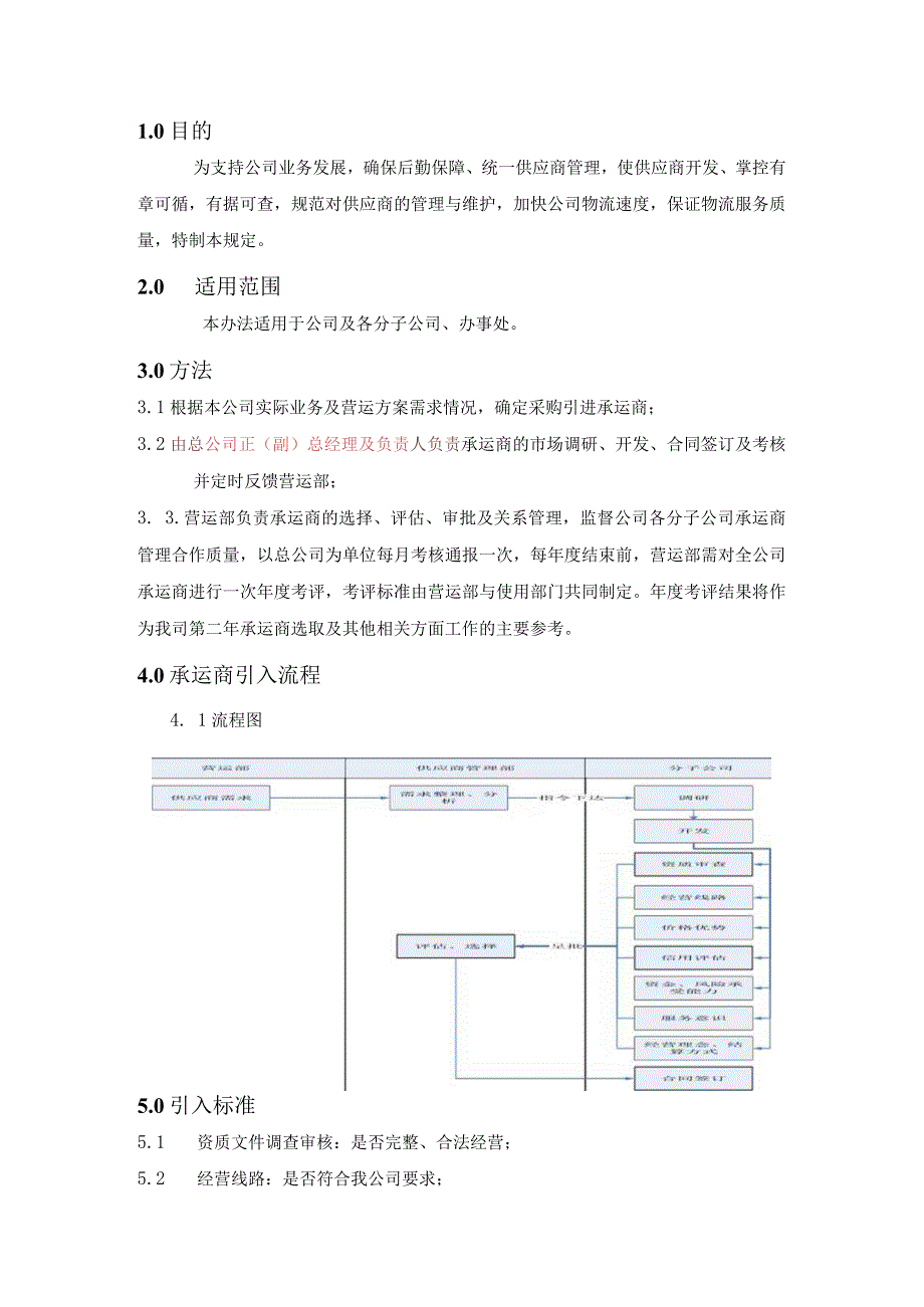 物流供应商管理规范.docx_第1页