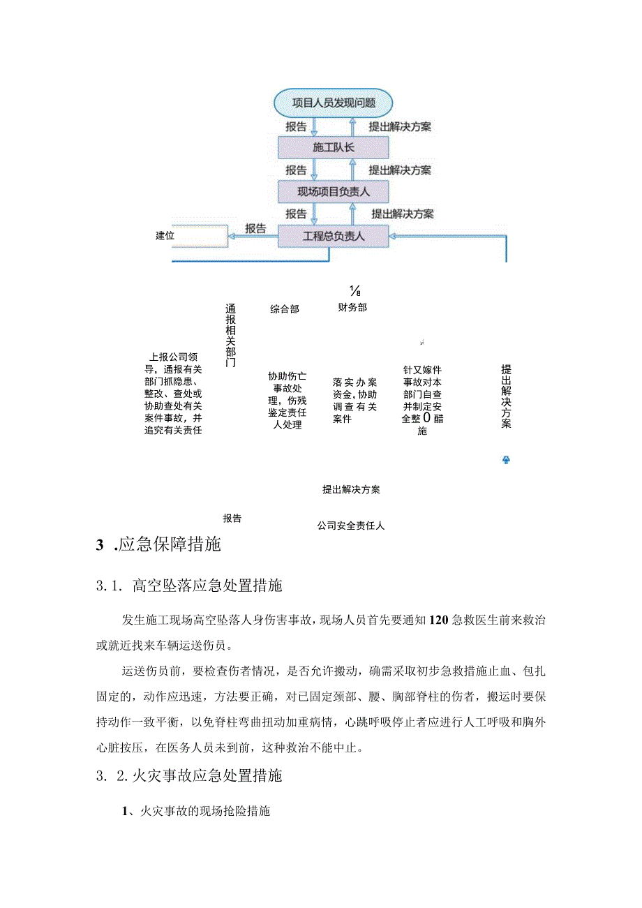 电力项目施工突发事件的应急预案.docx_第3页