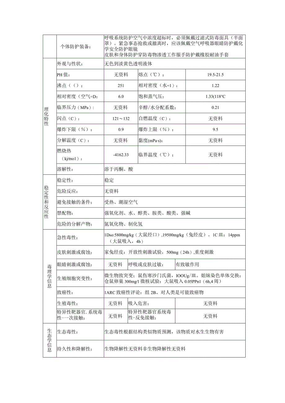 甲苯2,4二异氰酸酯的安全技术说明书.docx_第3页