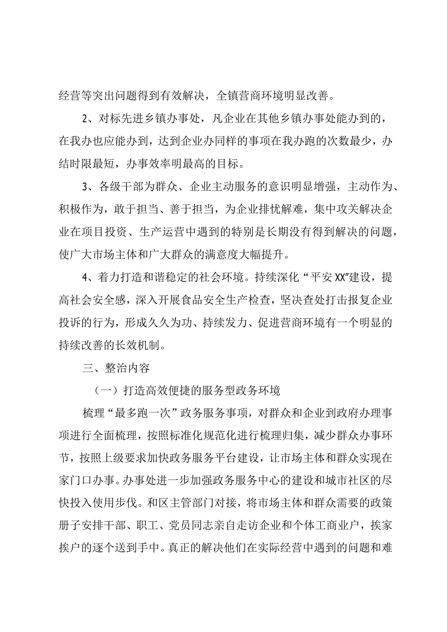 XX街道办事处优化营商环境工作方案.docx_第2页