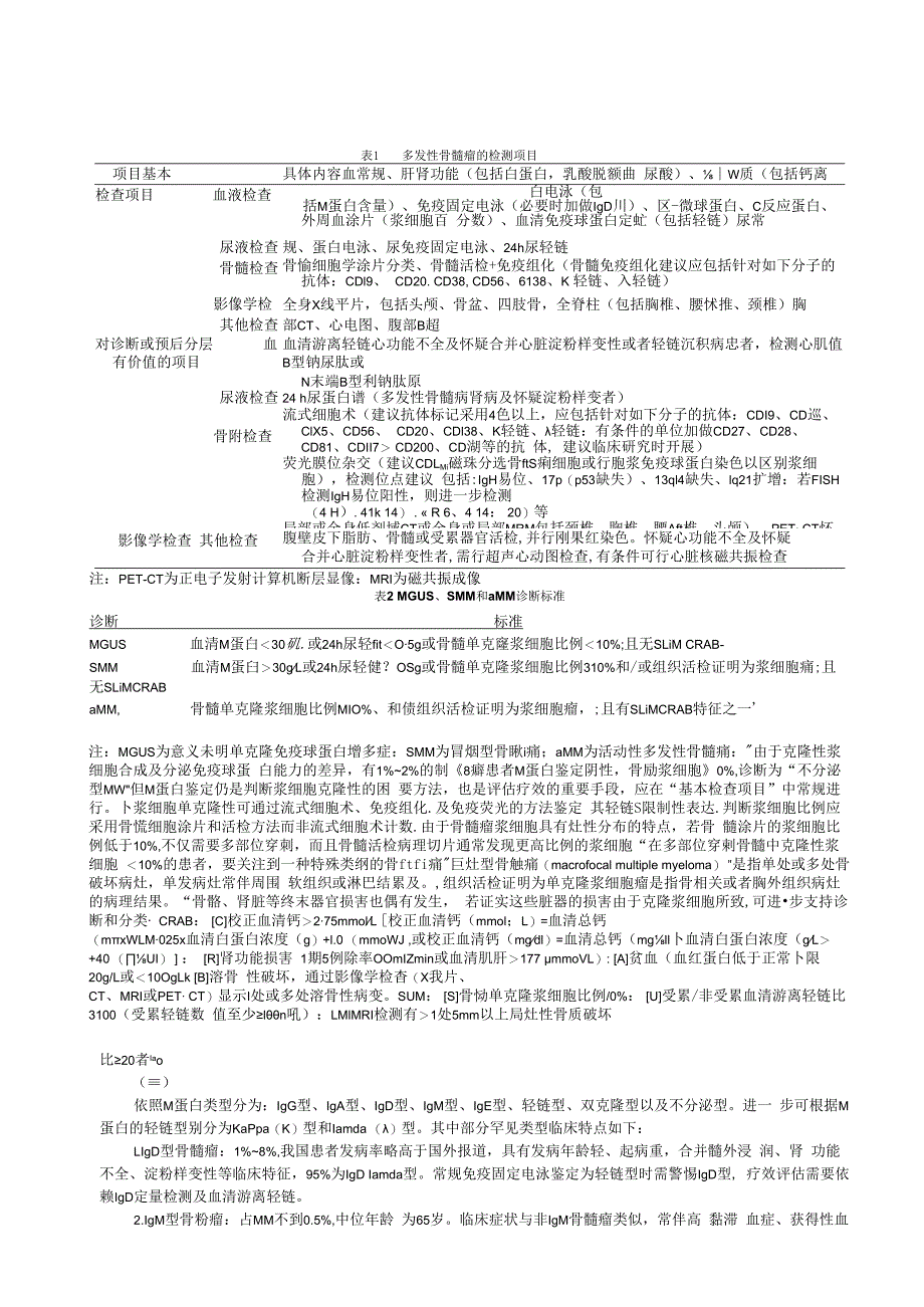 中国多发性骨髓瘤诊治指南2023年修订.docx_第2页