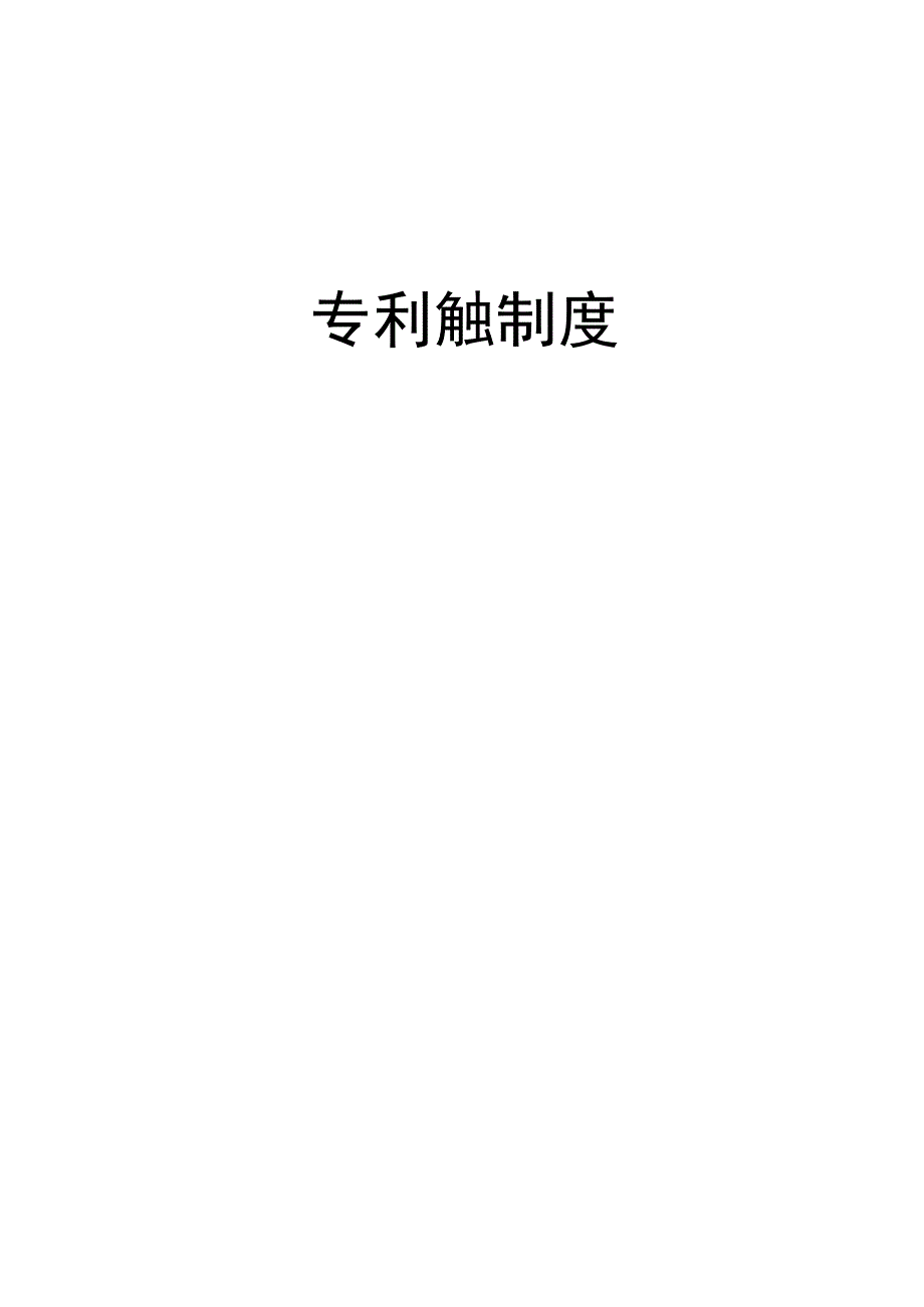 专利管理制度社会责任审核用.docx_第1页