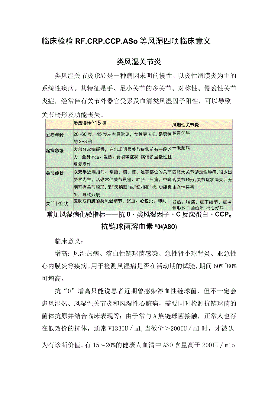 临床检验RFCRPCCPASO等风湿四项临床意义.docx_第1页