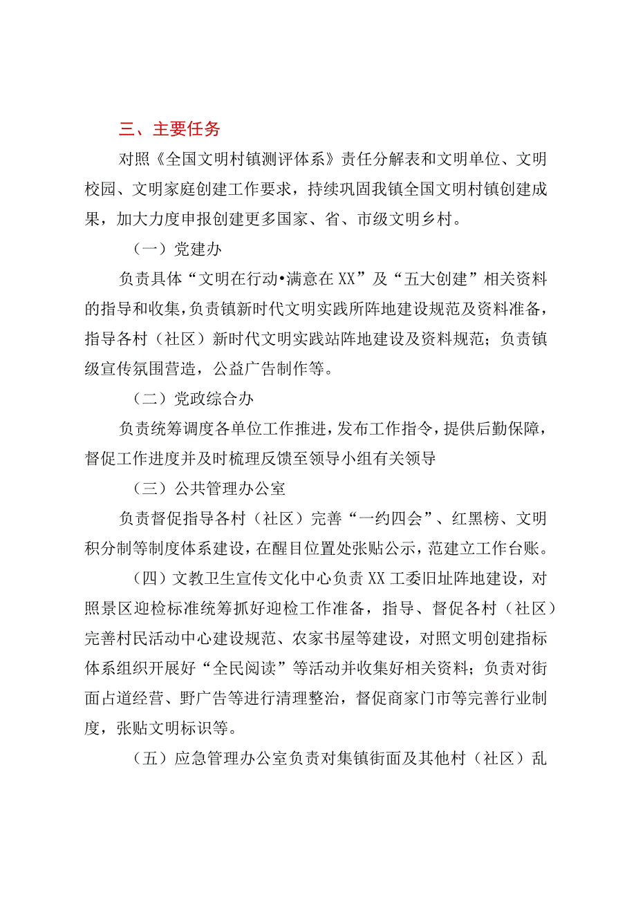 XX镇巩固提升全国文明村镇工作实施方案.docx_第2页