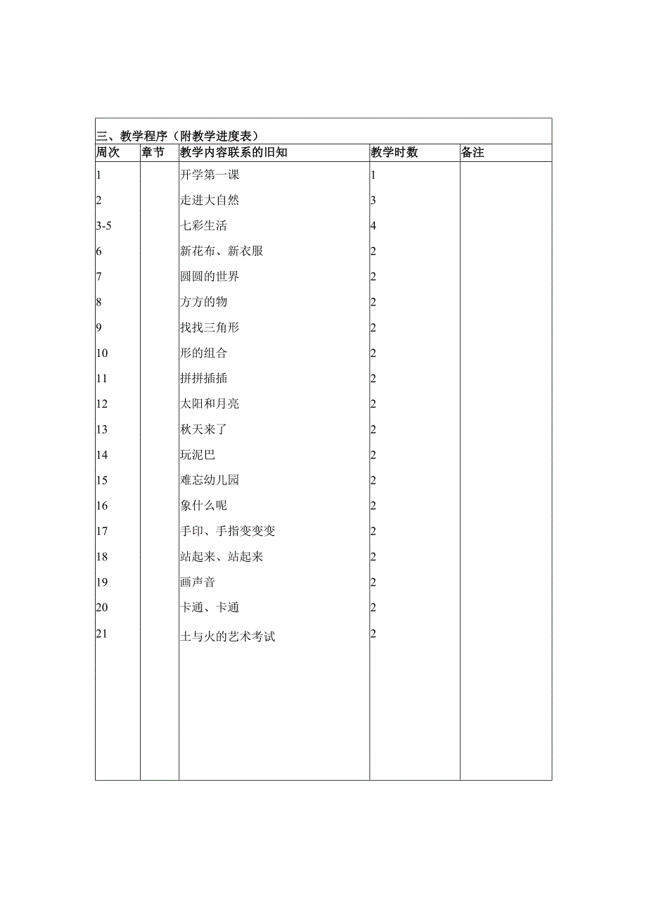 《美术学科》一年级教学计划.docx_第3页