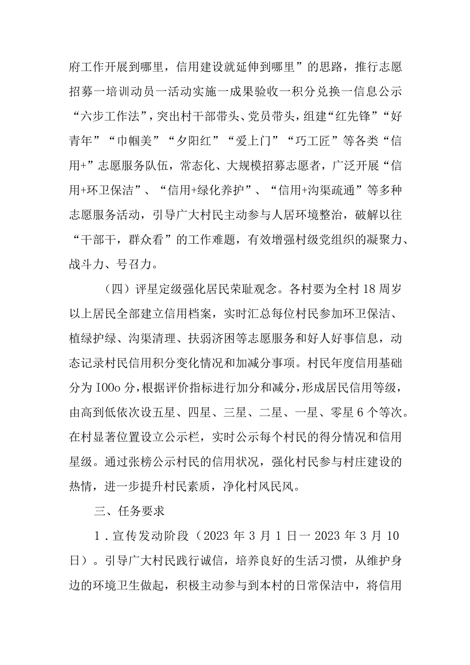 XX镇农村人居环境整治提升信用+工作实施方案.docx_第3页