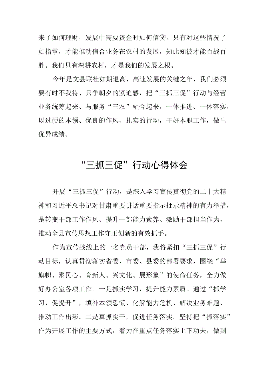 三抓三促行动心得体会七篇.docx_第2页